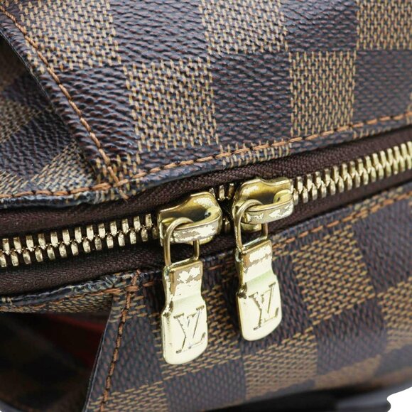 Louis Vuitton  Belem MM Damier Ebene Shoulder Bag Brown - Picture 11 of 13